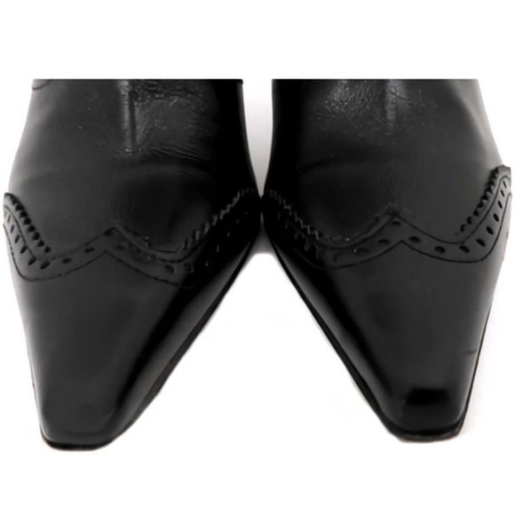 Vintage YVES SAINT LAURENT Haute Couture Ankle Boots - Picture 6 of 8